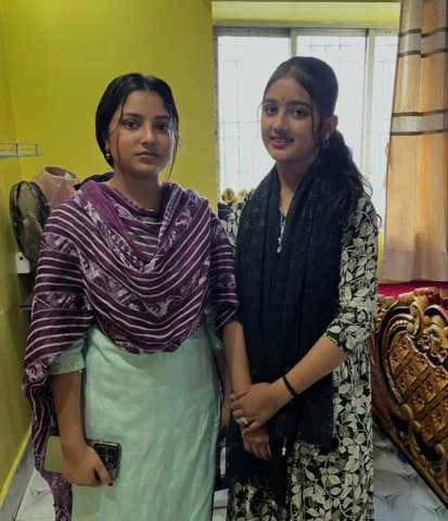 Today best photo 😘😘আমি আর সালমা দিদি 😘😘❤️❤️❤️❤️❤️good morning 🥰🥰