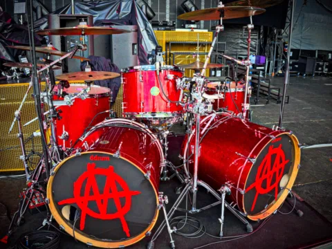 Getting ready for @till_lindemann_official’s #tillfest! Thank you, @ddrumusa, @m