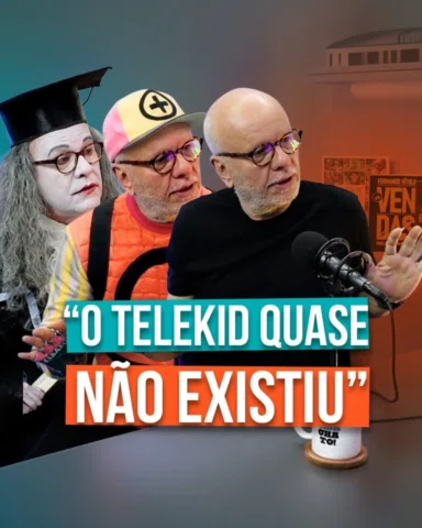 Papo fantástico com Marcelo Tas! Bora? Link nos stories!