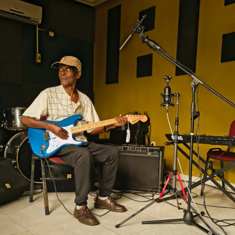 Considered a local legend, certainly amongst the music crowd here in Malabo, Opa