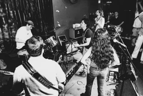 Sick flicks from the ‘Apples’ single launch at @baropenfitzroy captured by the t