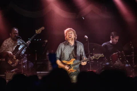 On this day in 2014, Trey played The Bowl for a special PBS taping of Front and 