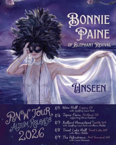 So excited for these amazing musicians joining me on this PNW album release tour