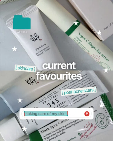 Ever since my acne breakout, I’ve been a lot more mindful about my skincare 😪🤍