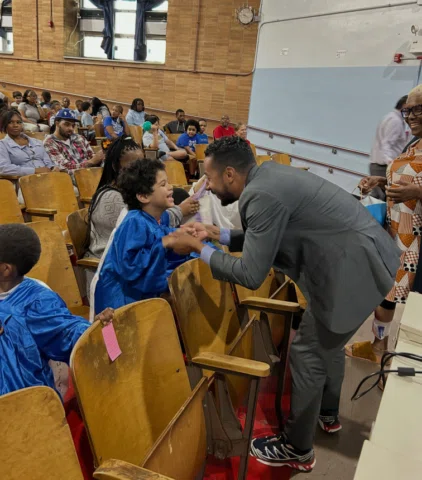 This morning I had the honor of joining P140K@26 for their Kindergarten Step Up 