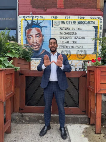 Was honored to join the family of Ol’ Dirty Bastard to celebrate his life ahead 