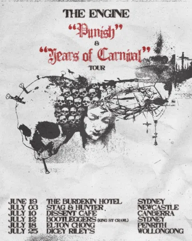 TOUR ANNOUNCEMENT - ‘Punish / Years of Carnival’ Launch 

Our double single rele