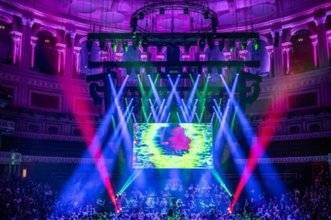 @kinggizzard in collaboration with @cgsinfonia at the legendary @royalalberthall