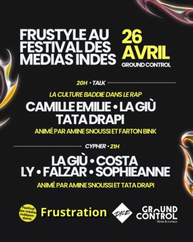 @frustrationmag vous invite à un enregistrement en direct du l’émission FRUSTYLE