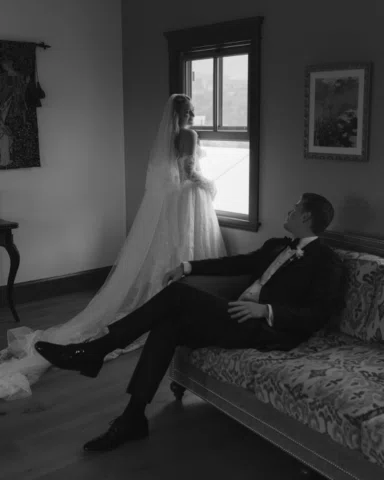 Hannah and Hank said “I Do”💕

At Siren Song in Chelan, where the weather was an