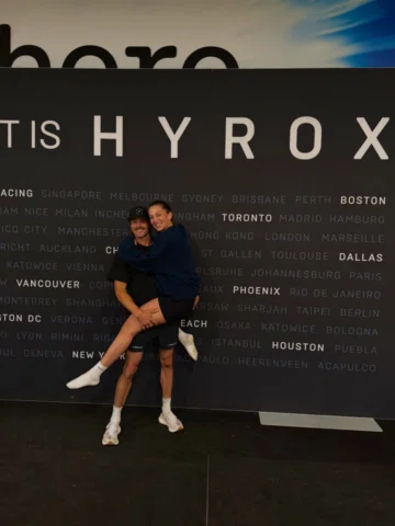 Watching you chase your goals this weekend made me fall in love with you all ove