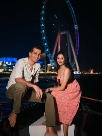 Heart full, night perfect 🎡❤️💞🧿

#dubainights #cruiselife #couplegoals #actor