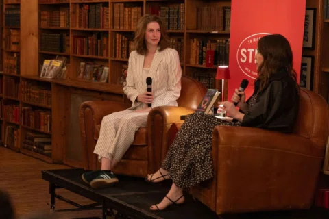 It was an amazing night at the @strandbookstore talking about Enter the Villa an
