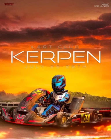 I’m excited to announce that I’ll be racing in the WAKC X30 Junior at Kerpen Kar
