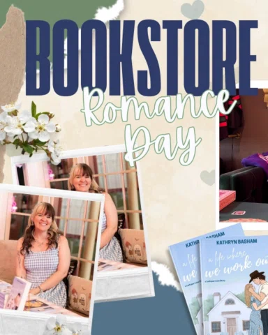 Baby’s first Bookstore Romance Day is a wrap! Sometimes I forget that my debut n