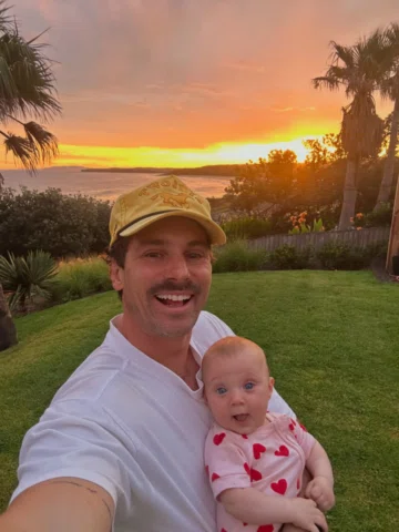 Best sunset she’s ever seen… which feels like a big call given she’s only been h