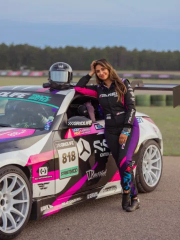 The coolest gal on the track 😎🤩 

2nd year in South Carolina with @sonya_slide