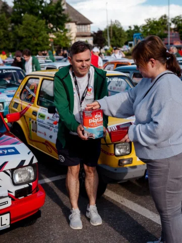 Dziękuję każdemu z Was za wpłaty do puszki, z którą kwestowaliśmy podczas naszyc