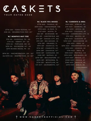 We have a stacked rest of ‘26! Where are we seeing you guys at?! Let us know in 