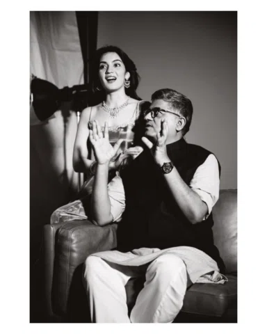 First collaboration with a jewellery brand as an actor… and what a lovely one to