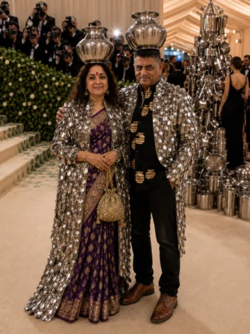 Imagine in a parallel universe, Mr. and Mrs. Kaushik received a Met Gala invite 