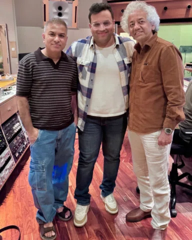 First time working together with the legendary multi-percussionist and the true 