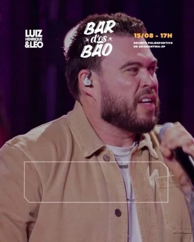 É música boa do começo ao fim. Um evento pensado para quem gosta de curtir cada 