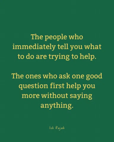 Follow @IsmaeelRajah to make sense of your mind, your relationships, and your ne