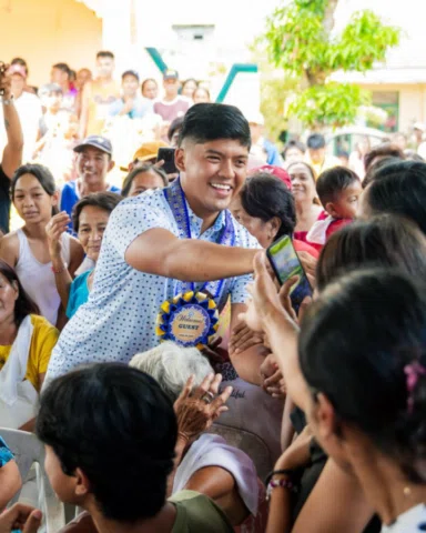 Ang bagong Open Pavilion na magsisilbing lugar para sa sports, iba’t ibang progr