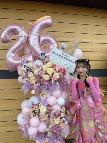 #ものまねフェスin熊本
ありがとうございました！
そして本当に本当にスーパーウルトララブリーでキュートなお花が😭😭💓💓💞ありがとうございます！！！愛