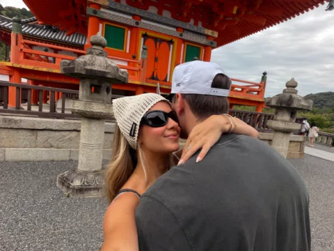 when we first started dating ryan told me his dream was to go to japan & here we