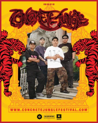We playing @concretejunglefest at Bangkok again this week courtesy of @blacklist