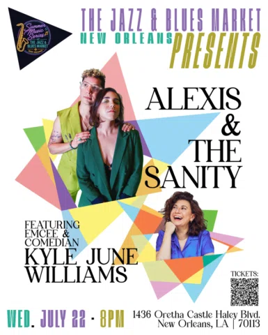 On July 22, come spend an evening with Alexis & the Sanity (@alexisandthesanity)
