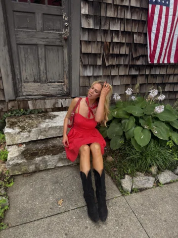 summering in @flagandanthemco 🧺♥️🍓 
use code FA-KELSEYV20 to save 🫶🏼 #sponso