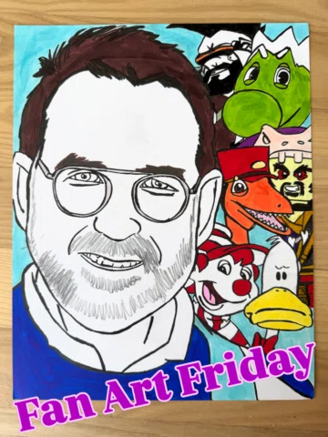 I’m grateful to all the fans I meet who present me with amazing #fanart #fanartf