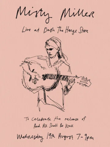 Come one, come all! 
I’m playing a show in Camberwell on the 19th of August at m