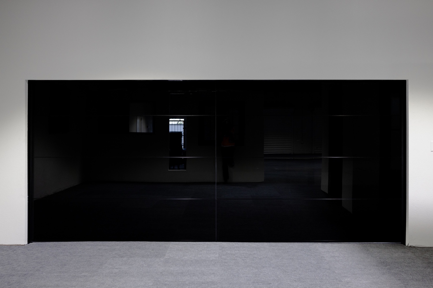 Frameless Garage Door - Dark - Frameless Design