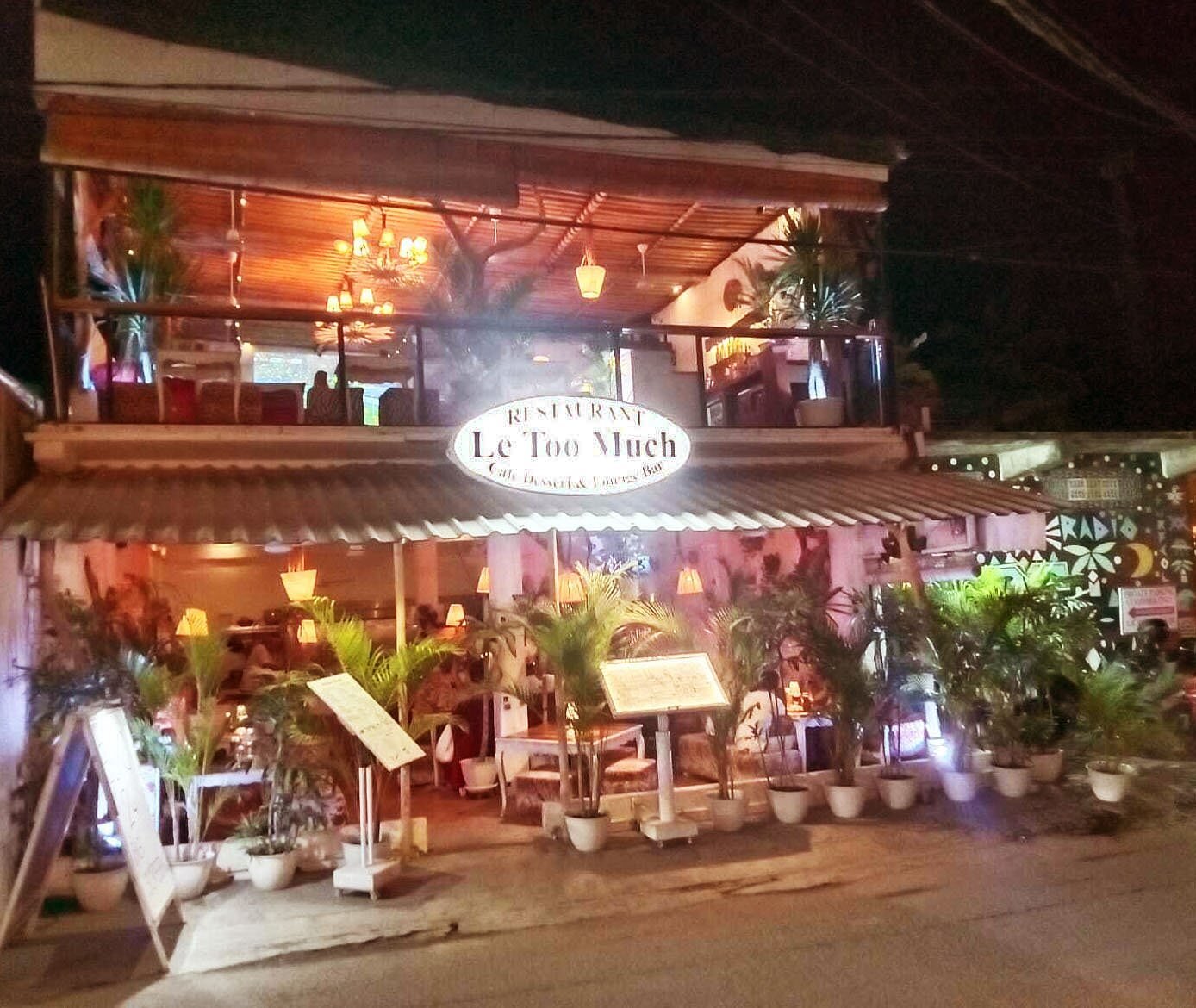 Exterieur du restaurant View street