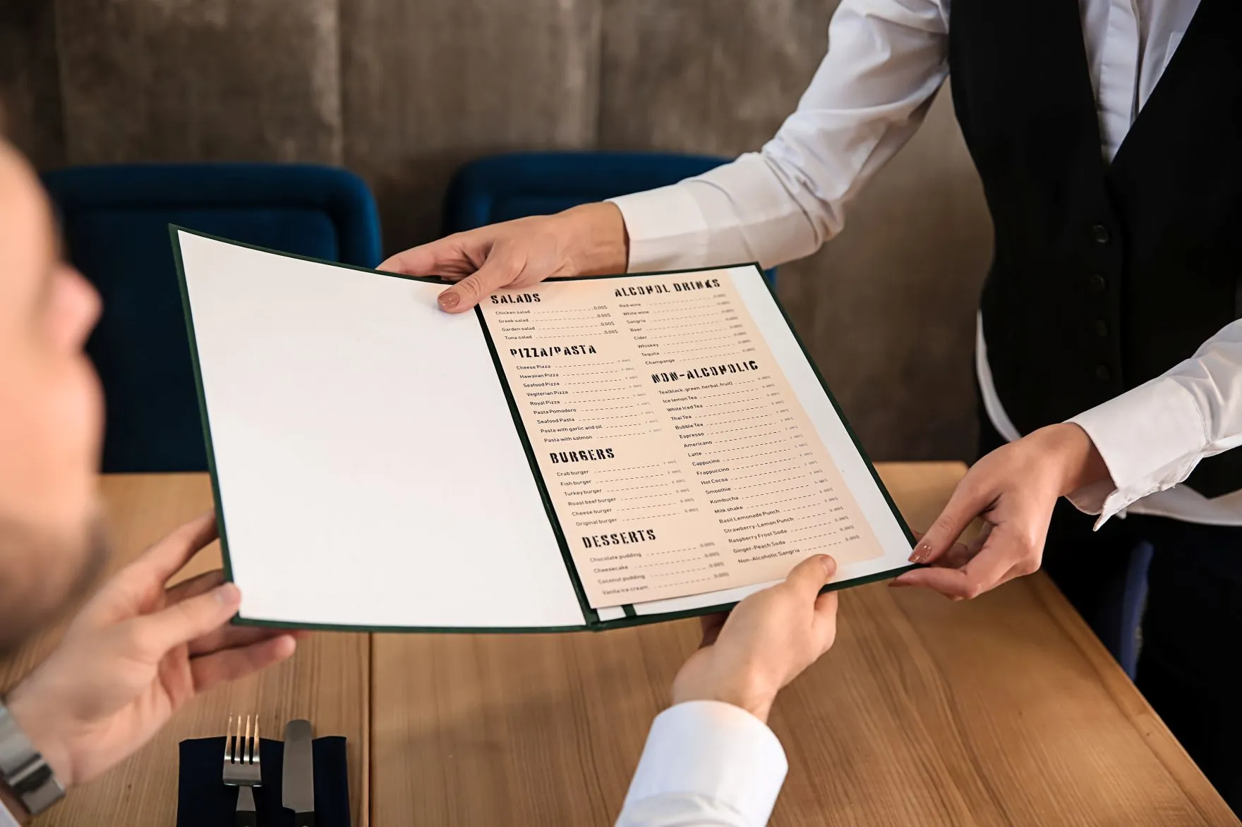 Labels on Menus 