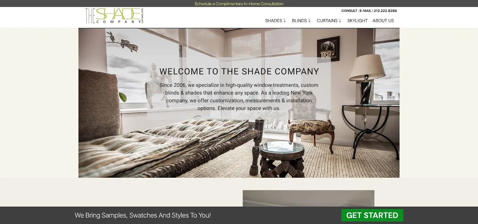 Shade Company NYC Custom