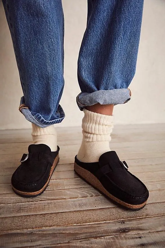 Pair Moccasin-inspired Clogs