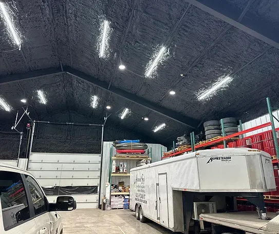 metal building spray foam kansas