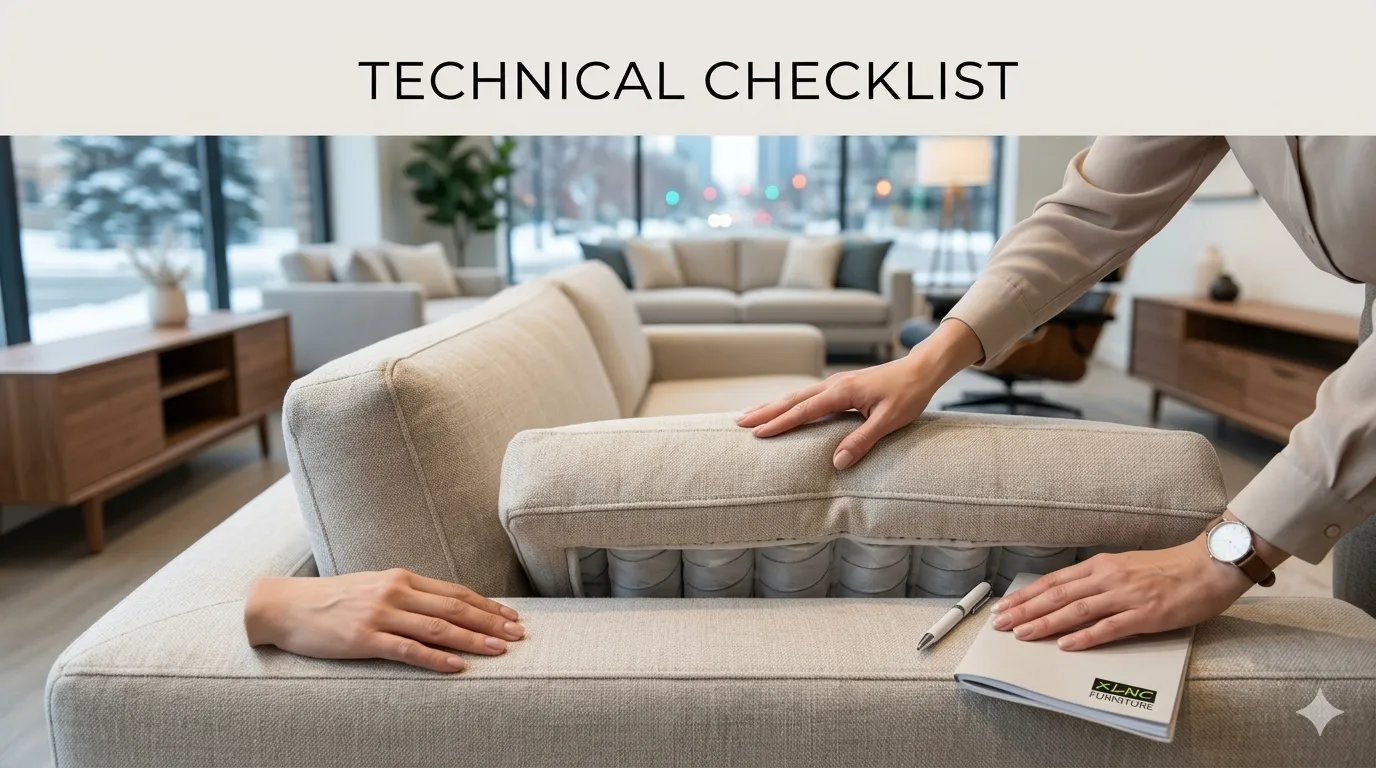 What to Inspect in a Sofa Store in Calgary: A Technical Checklist