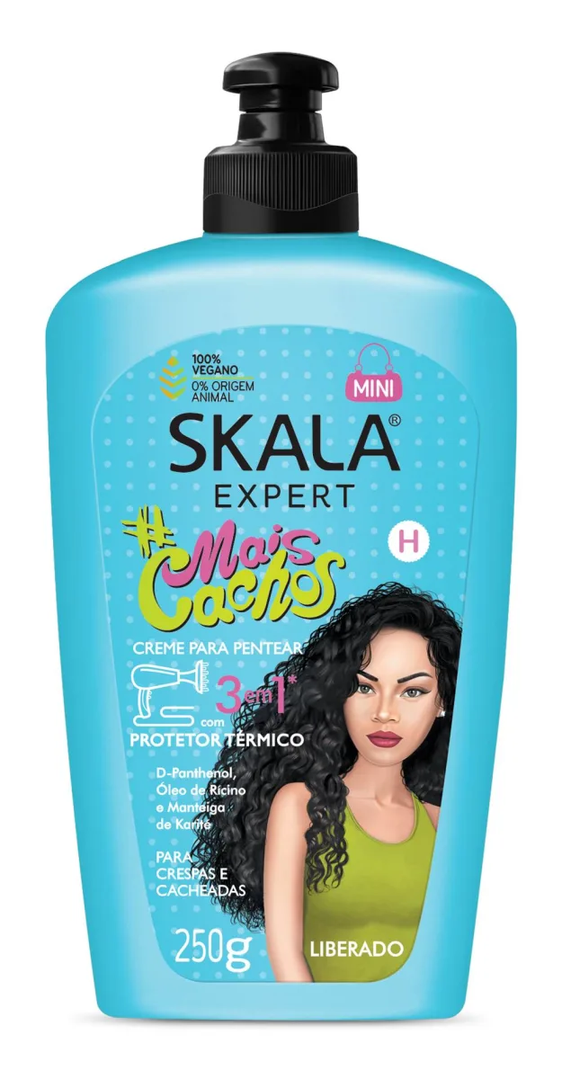 Creme para Pentear Skala Expert Mais Cachinhos 2 em 1 250g