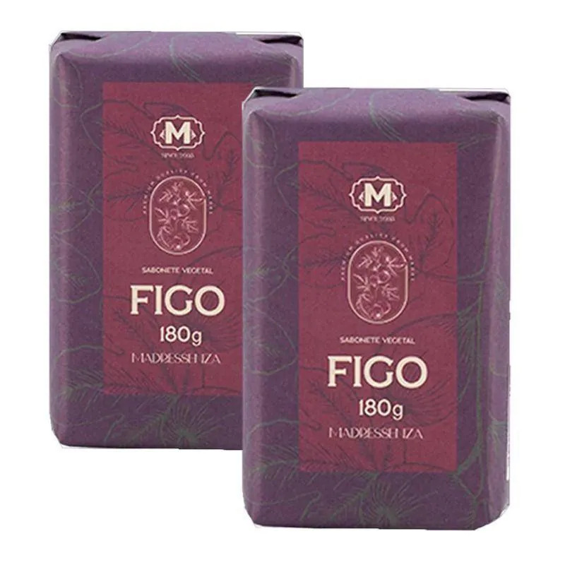 Sabonete vegetal figo 180 g