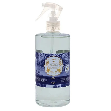 Agua perfumada flores brancas 500 ml