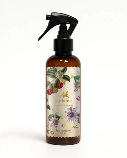 Agua perfumada pitanga e flor maracuja jordanie 300 ml