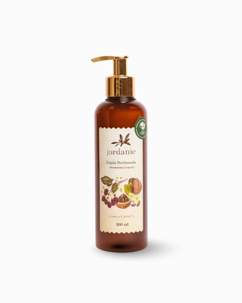 Locao perfumada amora/castanha jordanie 300ml
