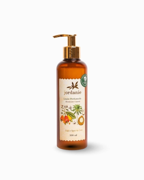Locao perfumada caju/agua coco jordanie 300 ml