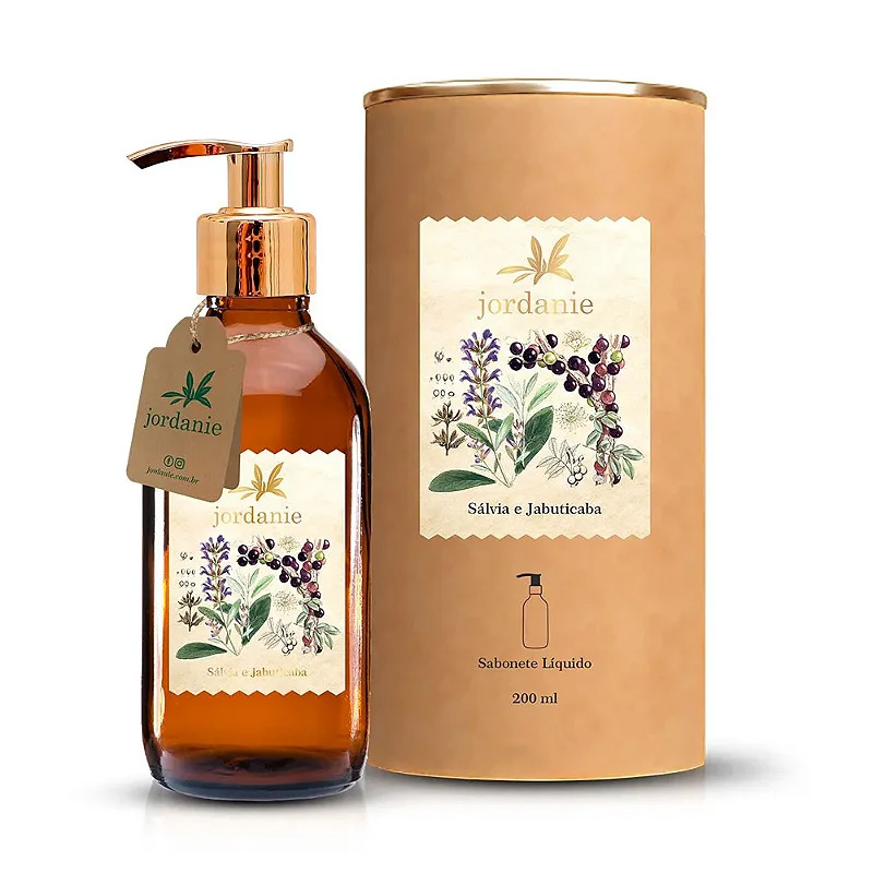 Sabonete liquido salvia/ jabuticaba 200ml